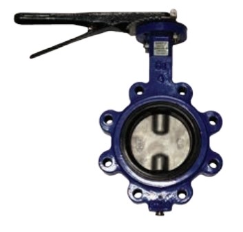 VALVE BUTTERFLY AAP LUGGED NITRILE SEAL 200MM 